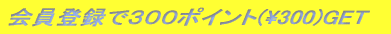����o�^�łR�O�O�|�C���g(\300)GET